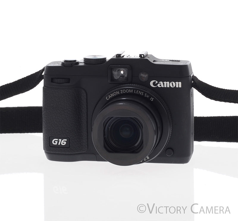 Canon PowerShot G16 14.7MP Digital Point and Shoot Camera [EXC+] - Victory Camera