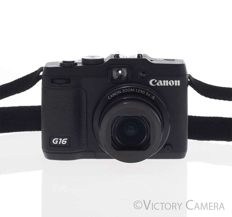 Canon PowerShot G16 14.7MP Digital Point and Shoot Camera [EXC+] - Victory Camera