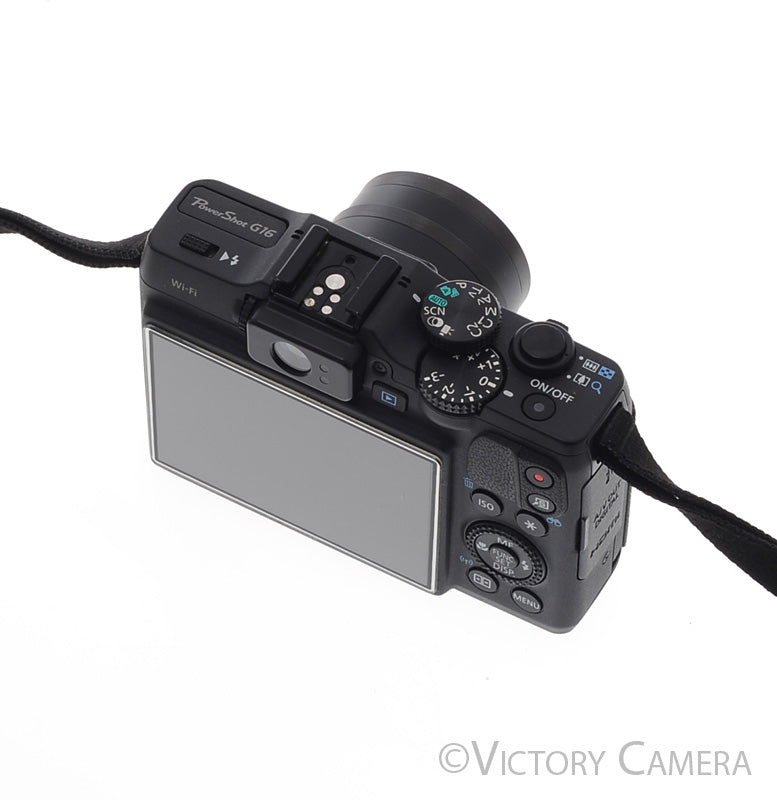 Canon PowerShot G16 14.7MP Digital Point and Shoot Camera [EXC+] - Victory Camera