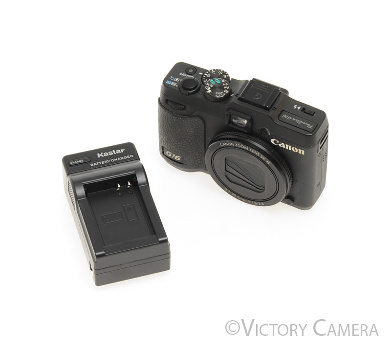 Canon PowerShot G16 14.7MP Digital Point and Shoot Camera [EXC] - Victory Camera