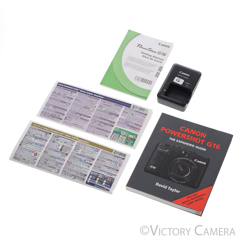 Canon PowerShot G16 14.7MP Digital Point and Shoot Camera [EXC+] - Victory Camera