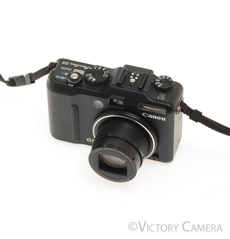 Canon PowerShot G9 12.1MP Digital Point and Shoot Camera [EXC] - Victory Camera