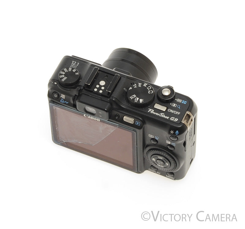 Canon PowerShot G9 12.1MP Digital Point and Shoot Camera [GOOD] - Victory Camera