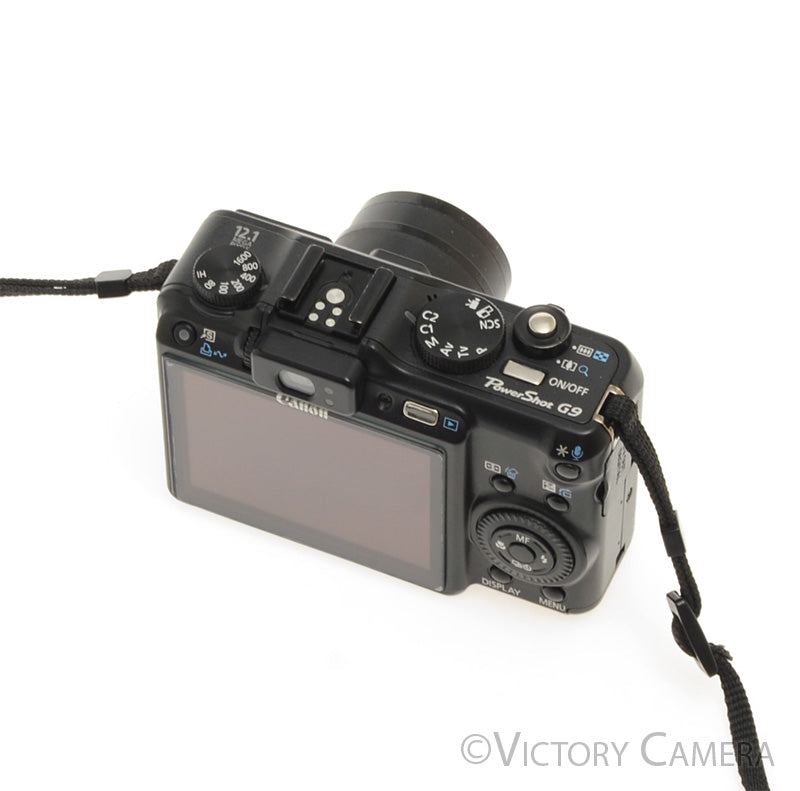 Canon PowerShot G9 12.1MP Digital Point and Shoot Camera [EXC] - Victory Camera