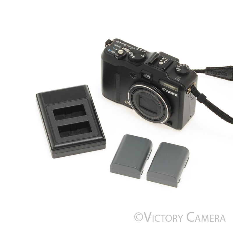 Canon PowerShot G9 12.1MP Digital Point and Shoot Camera [EXC] - Victory Camera