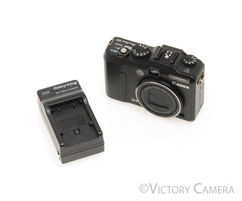 Canon PowerShot G9 12.1MP Digital Point and Shoot Camera [GOOD] - Victory Camera