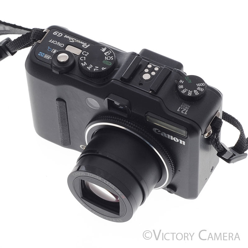 Canon PowerShot G9 12.1MP Digital Point and Shoot Camera [EXC] - Victory Camera