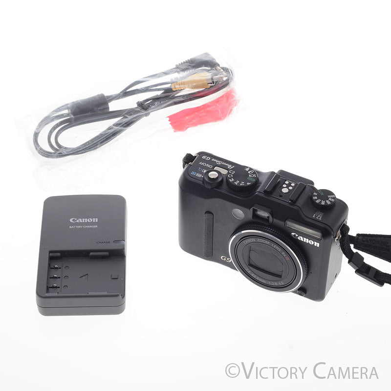 Canon PowerShot G9 12.1MP Digital Point and Shoot Camera [EXC] - Victory Camera