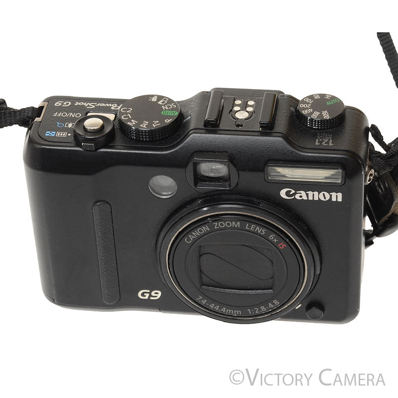 Canon PowerShot G9 12.1MP Digital Point and Shoot Camera [EXC+] - Victory Camera