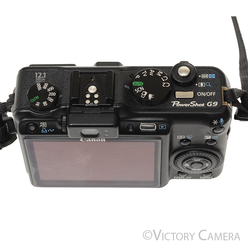 Canon PowerShot G9 12.1MP Digital Point and Shoot Camera [EXC+] - Victory Camera