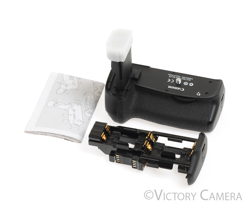 Canon BG-E9 Battery Grip for 60D w/ BGM-E9A AA Battery Converter -Clean- - Victory Camera