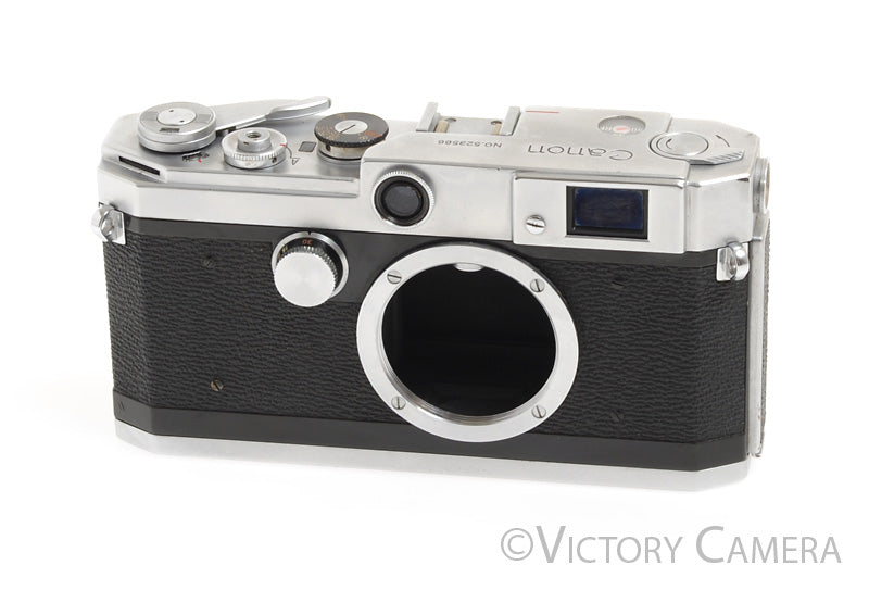 Canon Model L2 Chrome 35mm Rangefinder Camera Body [EXC]