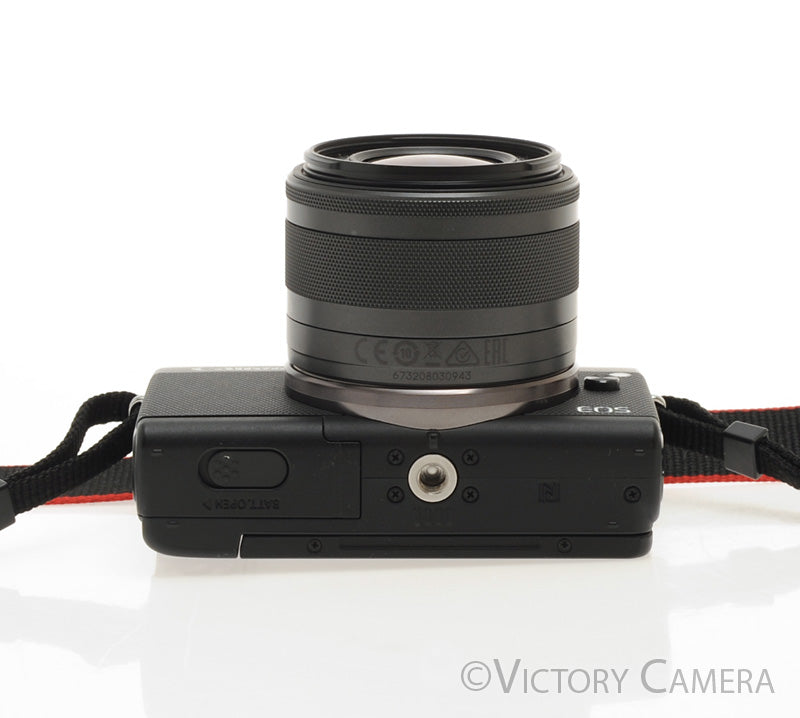 Canon EOS M100 Black Mirrorless Camera w/ 15-45mm Zoom Lens [EXC+] - Victory Camera