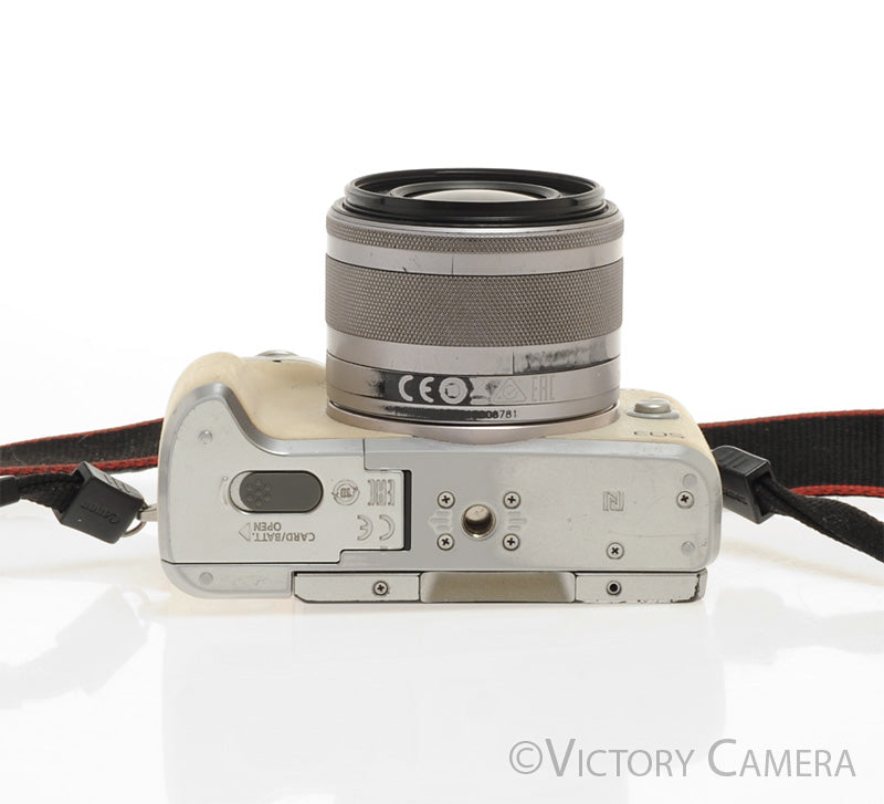 Canon EOS M6 Chrome 24.2MP Mirrorless Digital Camera w/ 15-45mm Lens [GOOD] - Victory Camera