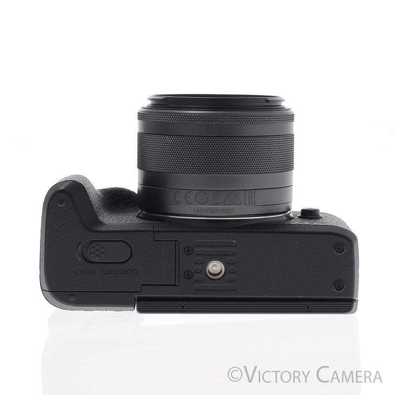 Canon EOS M6 II Black 24.2MP Mirrorless Digital Camera w/ 15-45mm Lens [EXC+] - Victory Camera
