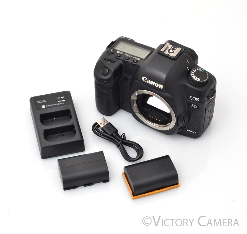 Canon 5D Mark II 21.1MP DSLR Camera Body w/ Charger [EXC] - Victory Camera