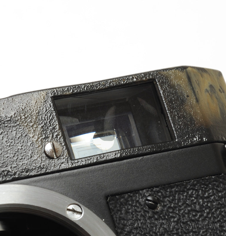 Canon P Black Repaint 35mm LTM Rangefinder Camera Body [EXC-] - Victory Camera