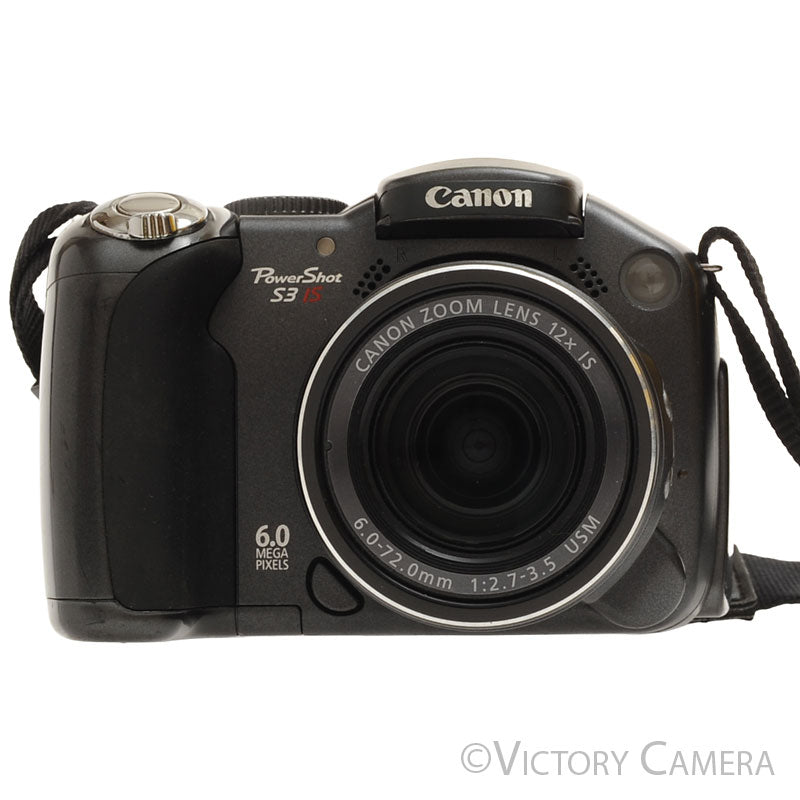 Canon PowerShot S3 IS Grey 6.0mp Digital Point and Shoot Camera [EXC] image 2