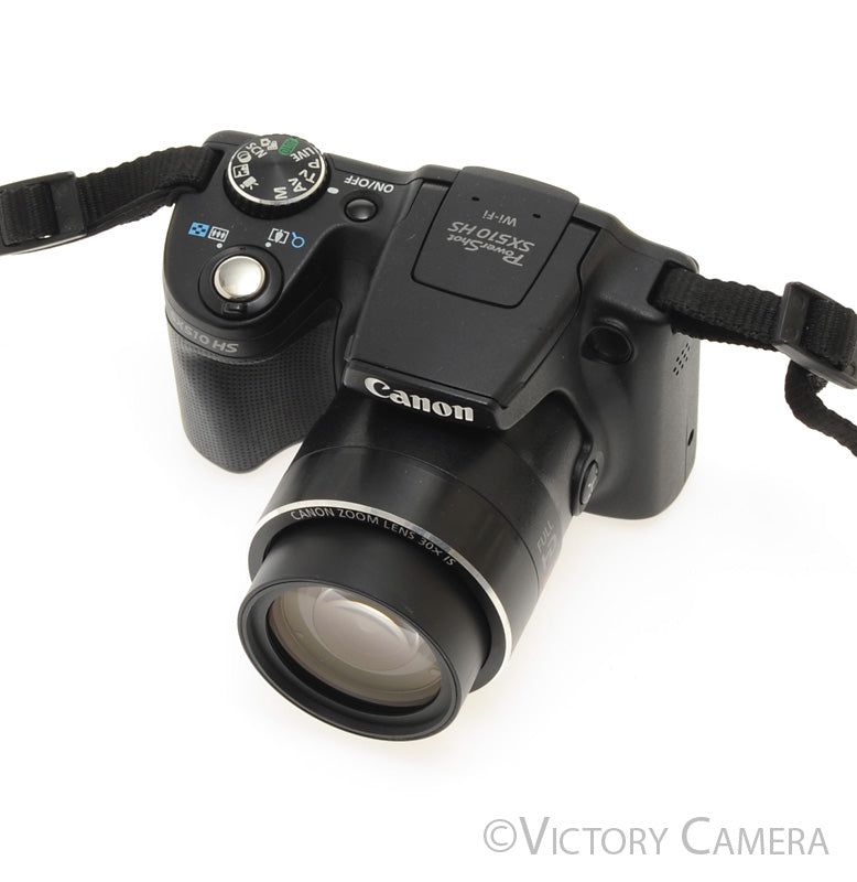 Canon PowerShot SX510 HS 12.1MP Digital Point &amp; Shoot Camera  [EXC-]