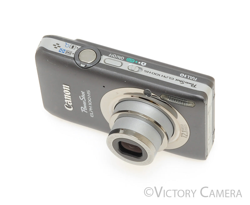 Canon PowerShot ELPH 100 HS 12.1MP Digital Point &amp; Shoot Camera [EXC-] - Victory Camera
