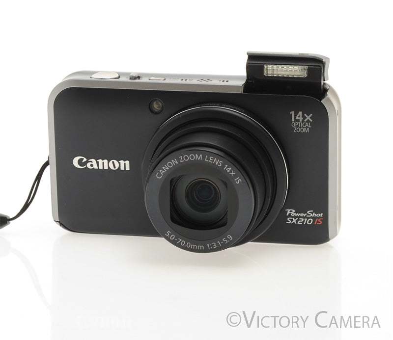 Canon PowerShot SX210IS 14.1MP Compact Digital Camera  [EXC+] - Victory Camera