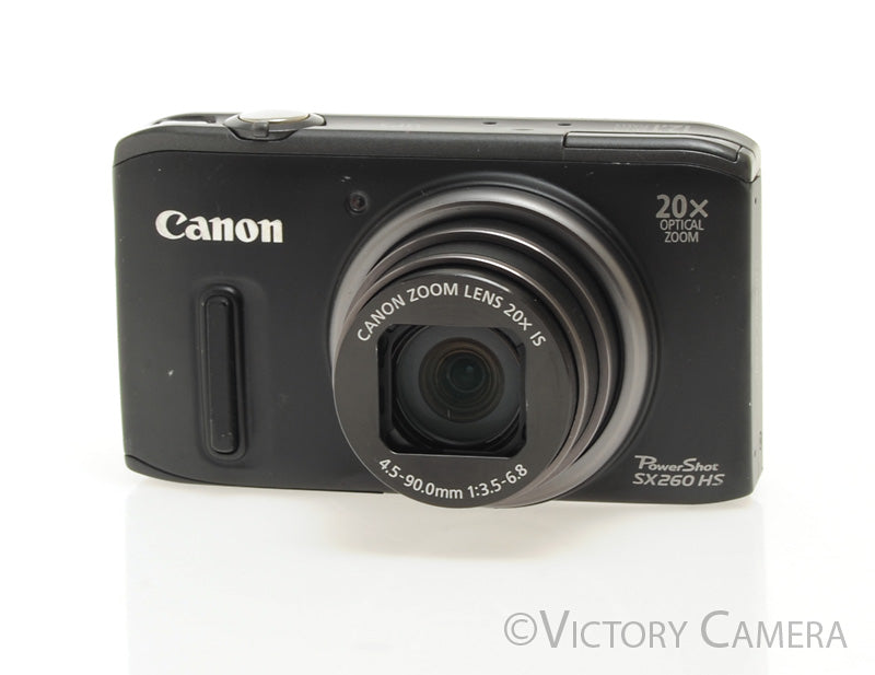 Canon PowerShot SX260 HS 12.1MP Digital Point &amp; Shoot Camera [GOOD] - Victory Camera