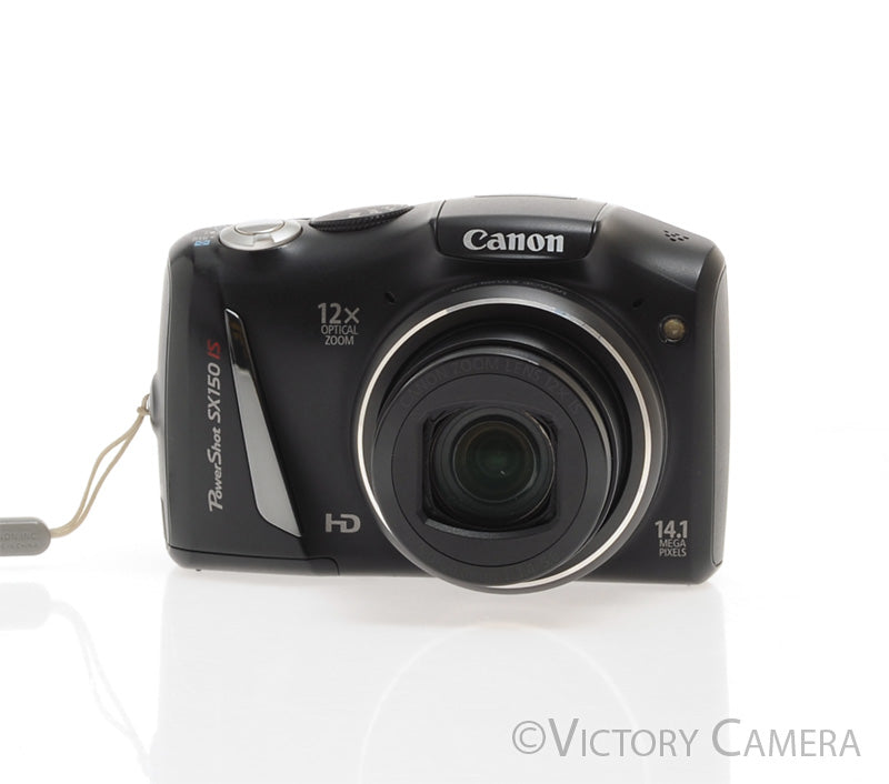 Canon PowerShot SX150 IS 14.1MP Digital Point & Shoot Camera [EXC] - Victory Camera