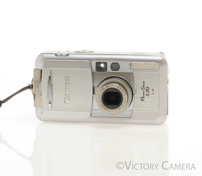 Canon Powershot S30 3.2MP Digital Point and Shoot Camera [EXC] - Victory Camera
