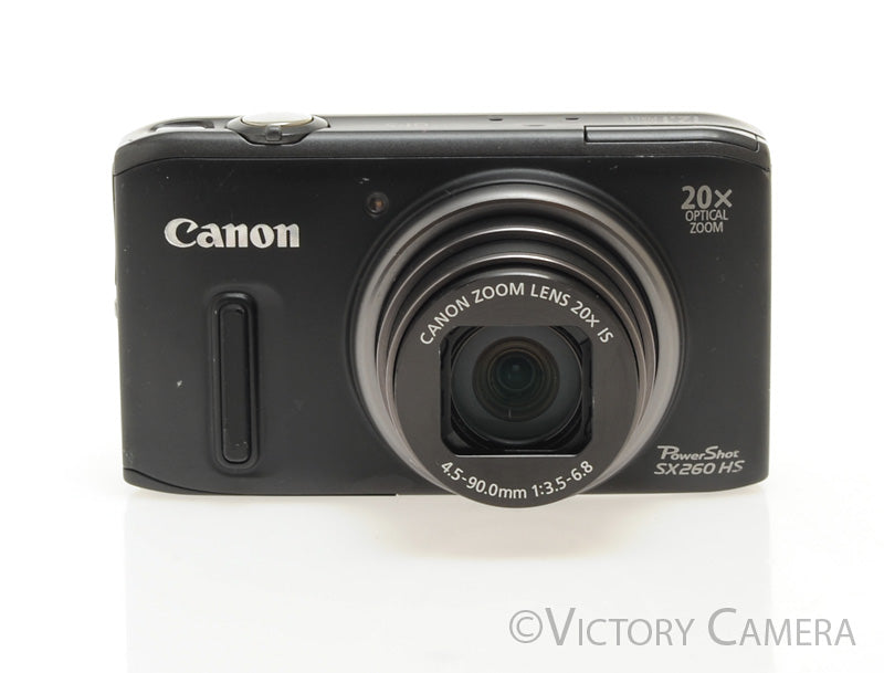 Canon PowerShot SX260 HS 12.1MP Digital Point &amp; Shoot Camera [GOOD] - Victory Camera