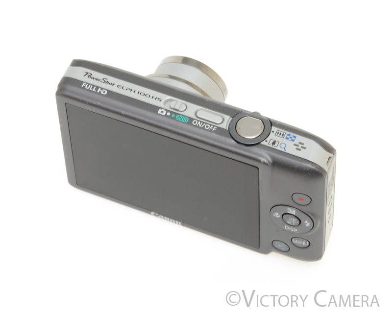 Canon PowerShot ELPH 100 HS 12.1MP Digital Point &amp; Shoot Camera [EXC-] - Victory Camera