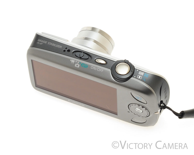 Canon PowerShot SD960 IS 12.1MP Silver Digital Point &amp; Shoot Camera [EXC+]