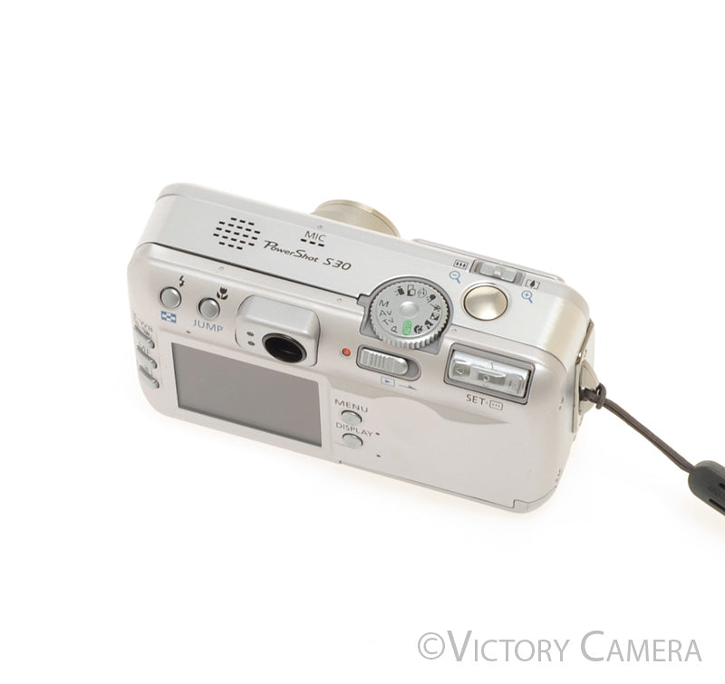 Canon Powershot S30 3.2MP Digital Point and Shoot Camera [EXC] - Victory Camera