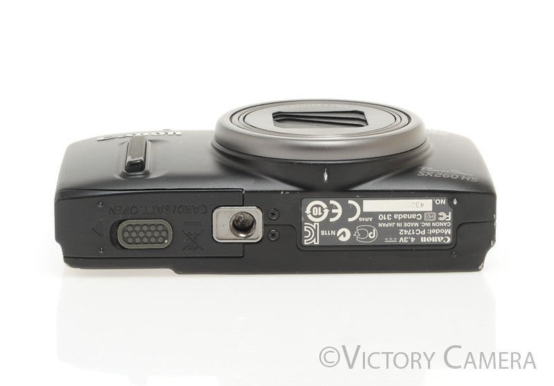Canon PowerShot SX260 HS 12.1MP Digital Point &amp; Shoot Camera [GOOD] - Victory Camera