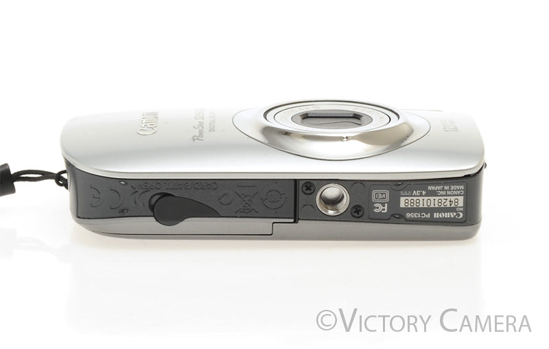 Canon PowerShot SD960 IS 12.1MP Silver Digital Point &amp; Shoot Camera [EXC+]