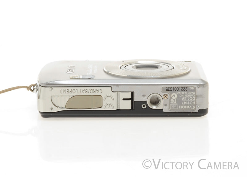 Canon PowerShot SD630 6.0MP Silver Digital Point &amp; Shoot Camera [EXC] - Victory Camera