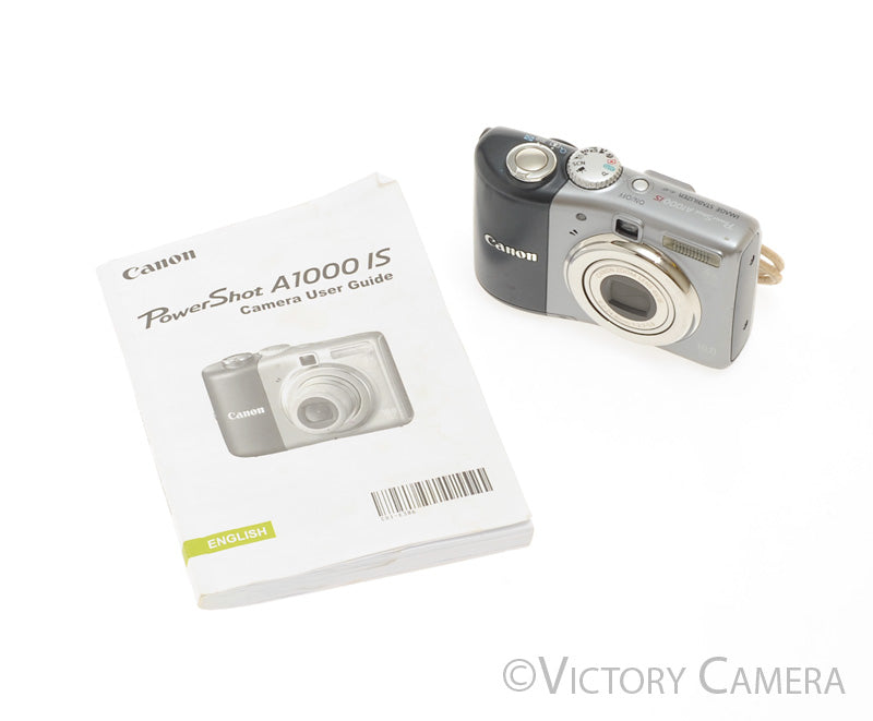 Canon PowerShot A1000 IS 10MP Digital Point &amp; Shoot Camera [EXC] - Victory Camera