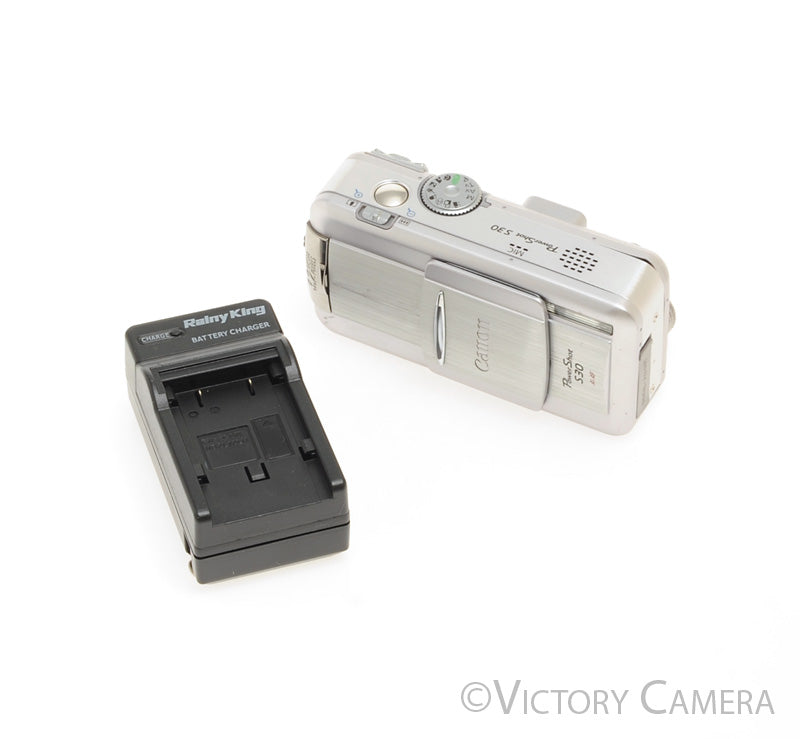 Canon Powershot S30 3.2MP Digital Point and Shoot Camera [EXC]