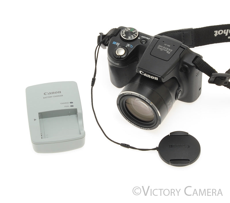 Canon PowerShot SX510 HS 12.1MP Digital Point &amp; Shoot Camera  [EXC-]