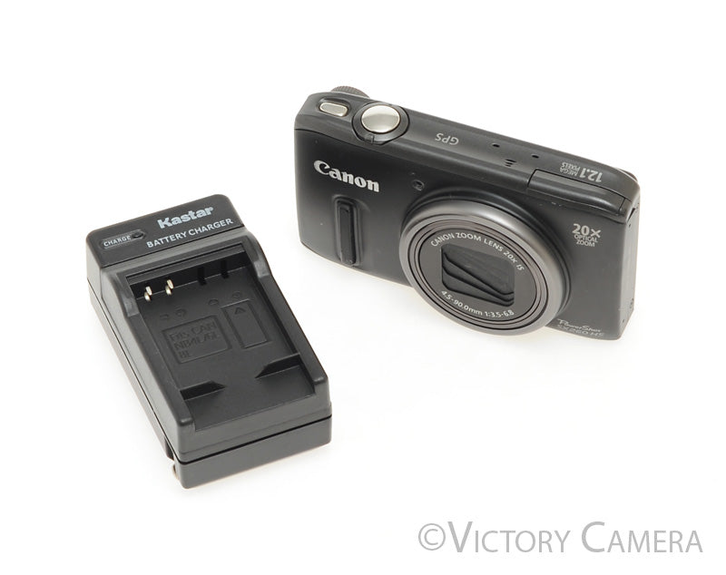 Canon PowerShot SX260 HS 12.1MP Digital Point &amp; Shoot Camera [GOOD] - Victory Camera