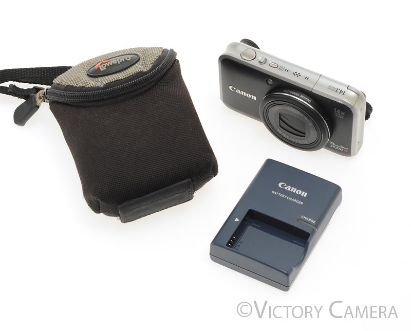 Canon PowerShot SX210IS 14.1MP Compact Digital Camera  [EXC+]