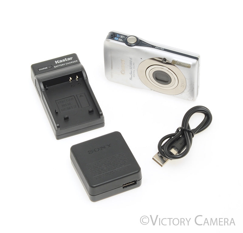 Canon PowerShot SD1300 IS Digital ELPH 12MP Compact Digital Camera  [GOOD] - Victory Camera