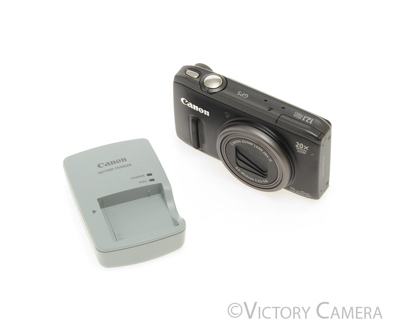 Canon PowerShot SX260 HS 12.1MP Digital Point &amp; Shoot Camera [EXC-] - Victory Camera