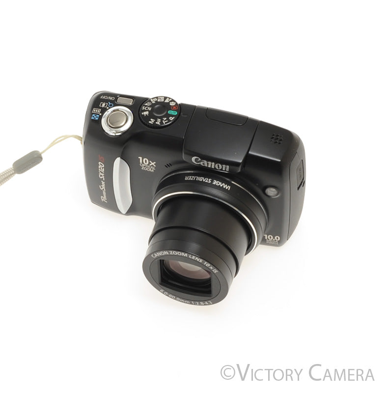 Canon PowerShot SX120 IS 10MP Compact Digital Camera Digicam [EXC] - Victory Camera