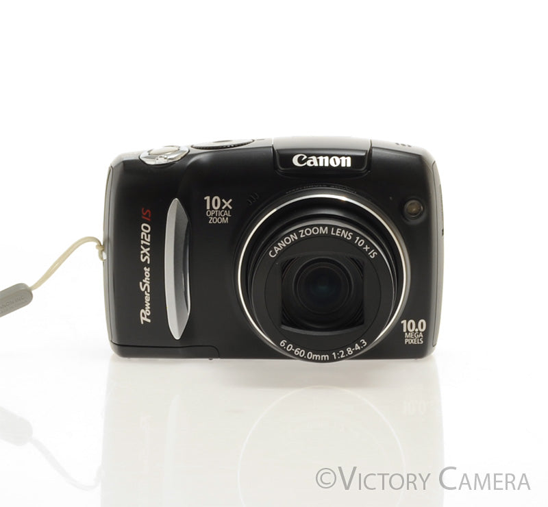 Canon PowerShot SX120 IS 10MP Compact Digital Camera Digicam [EXC] - Victory Camera