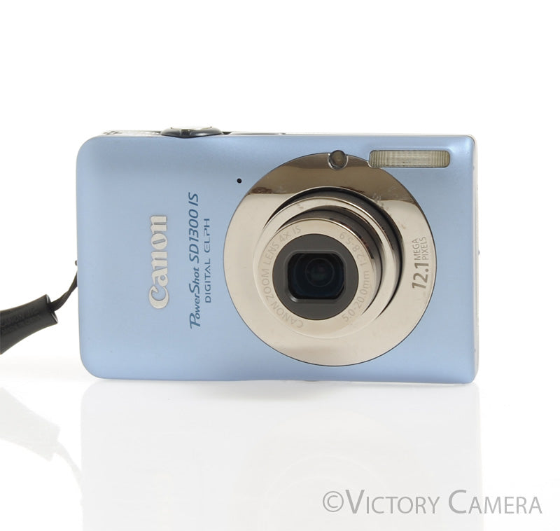Canon PowerShot SD1300 IS Digital ELPH 12MP Compact Digital Camera  [EXC] - Victory Camera