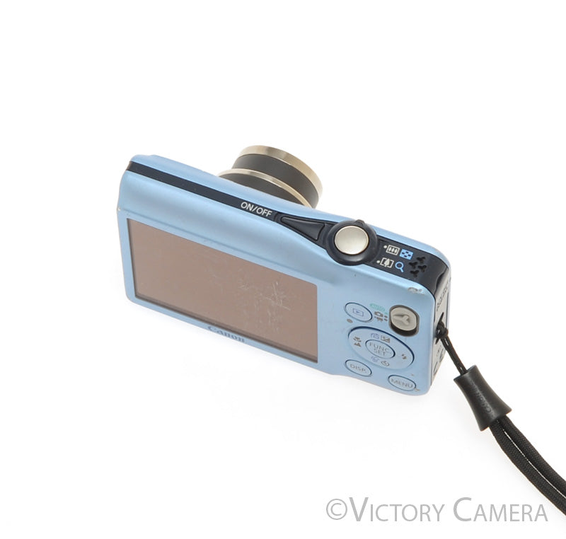 Canon PowerShot Blue SD1300 IS 12.1 Digital Point and Shoot Camera [EXC-] - Victory Camera
