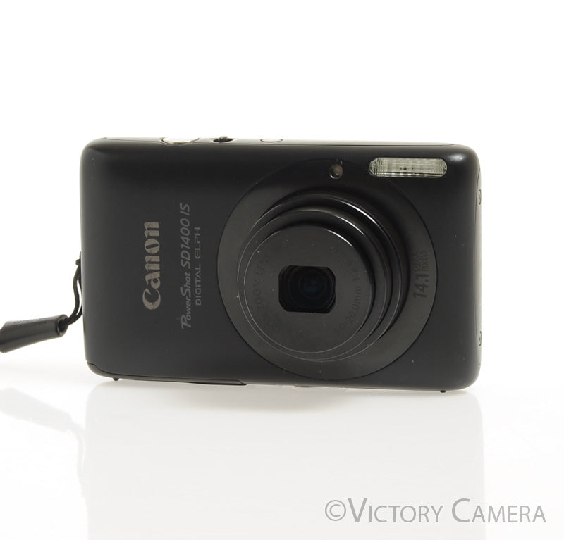 Canon PowerShot Digital ELPH SD1400 IS 14.1MP Point & Shoot Camera [EXC] - Victory Camera
