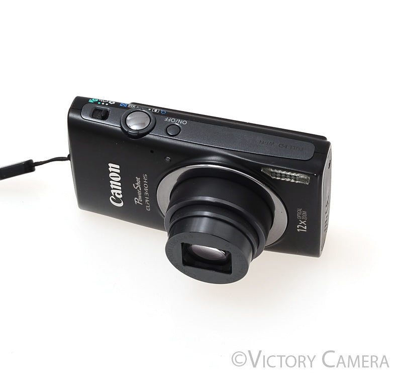 Canon Powershot ELPH 340 IS 16MP Digital Point & Shoot Camera [EXC] - Victory Camera