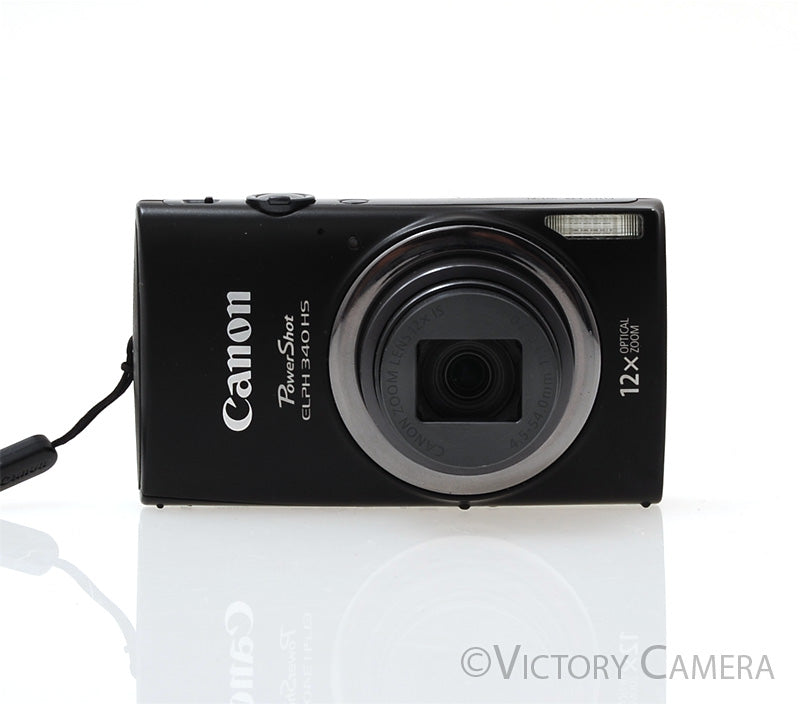 Canon Powershot ELPH 340 IS 16MP Digital Point & Shoot Camera [EXC] - Victory Camera
