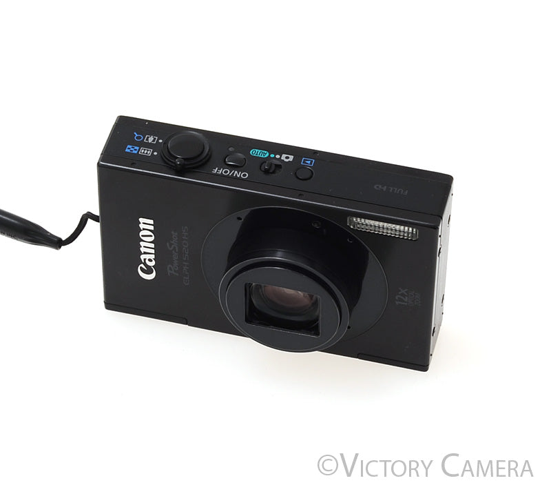 Canon PowerShot ELPH 520 HS 10.1MP Digital Point & Shoot Camera [GOOD] - Victory Camera